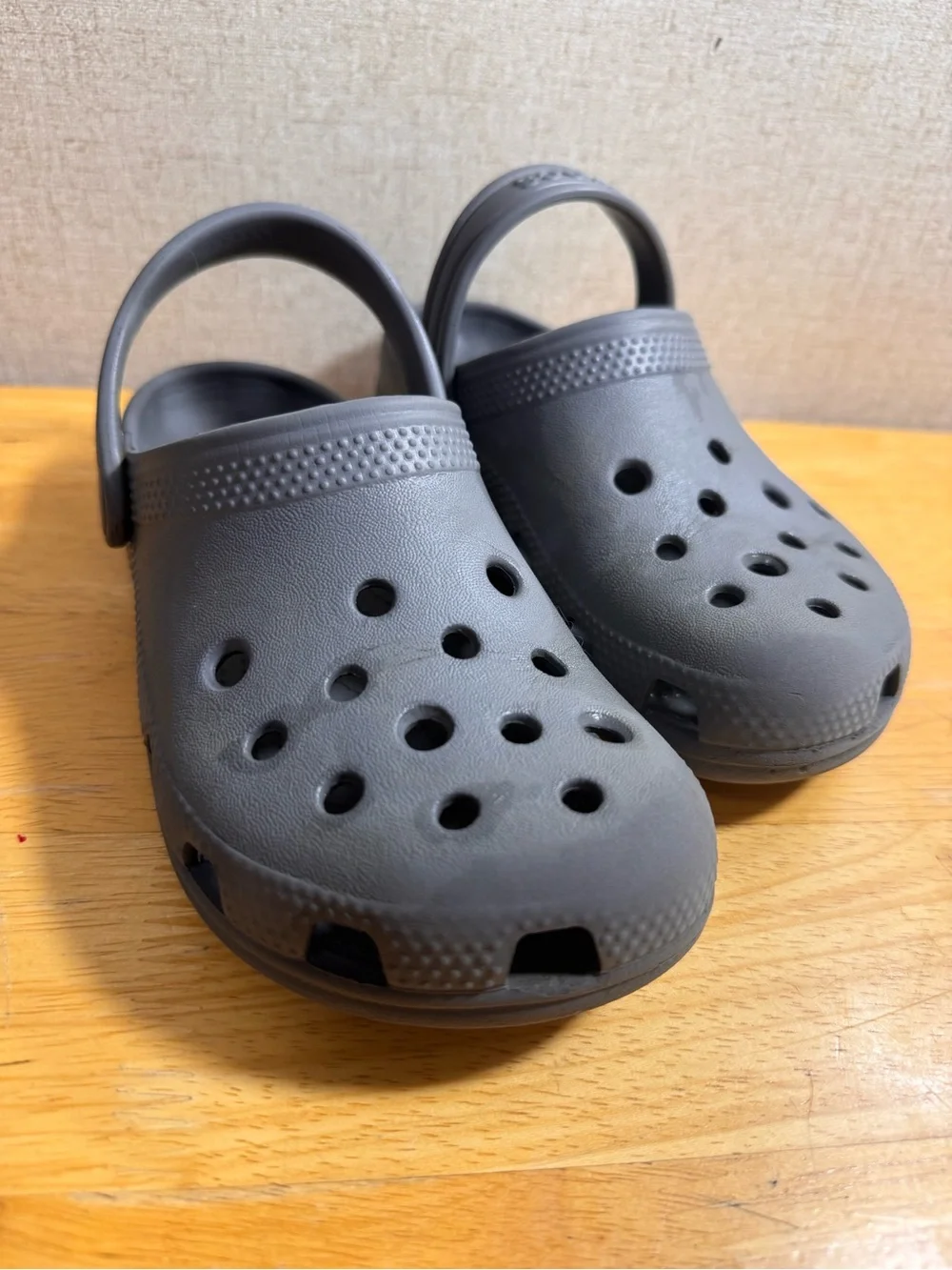 Kids Gray Crocs
